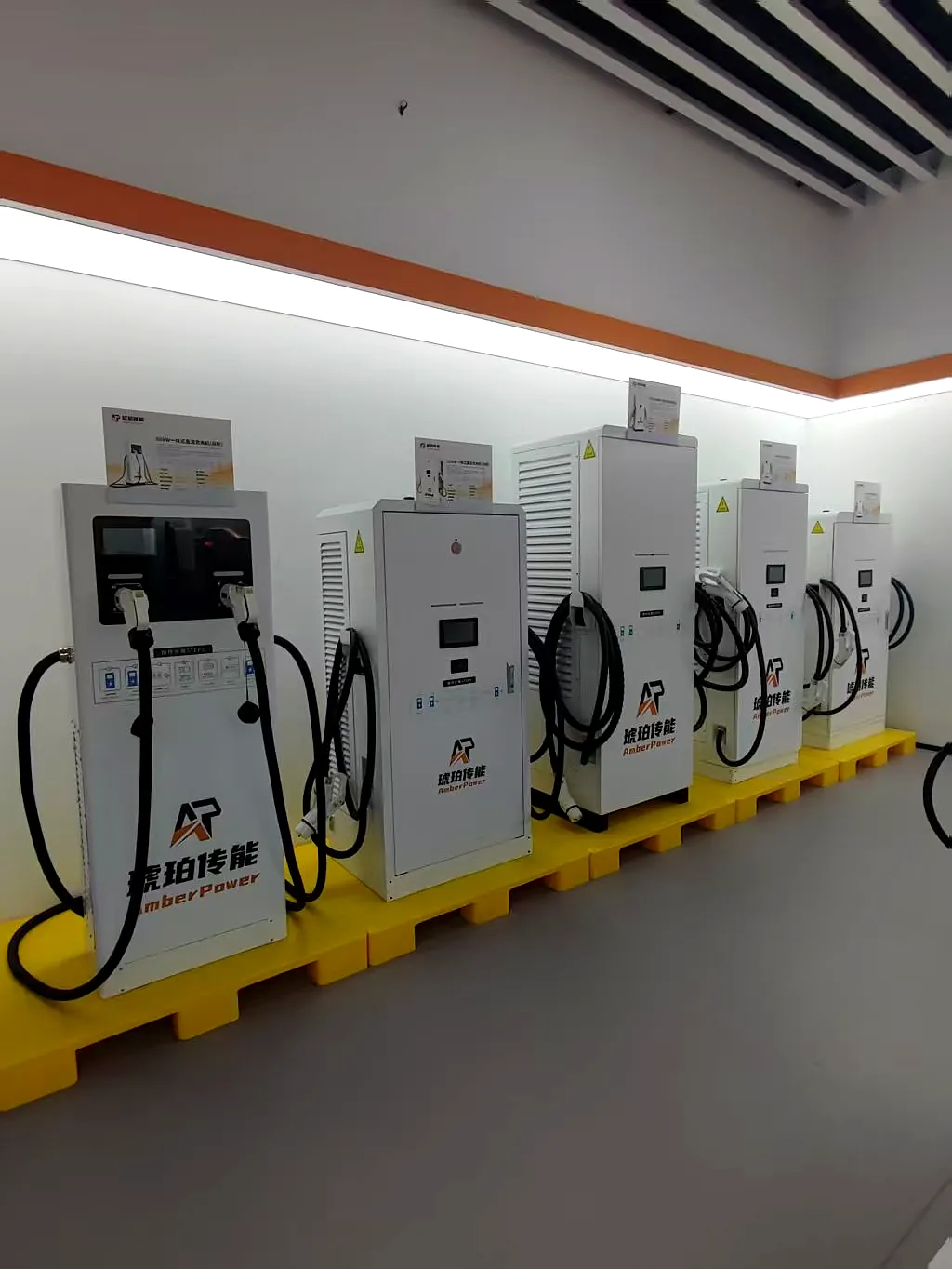 DC fast chargers